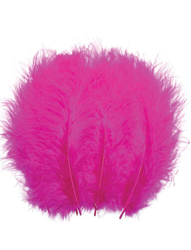 Doğal Tüy Fuşya 100 Parça - 