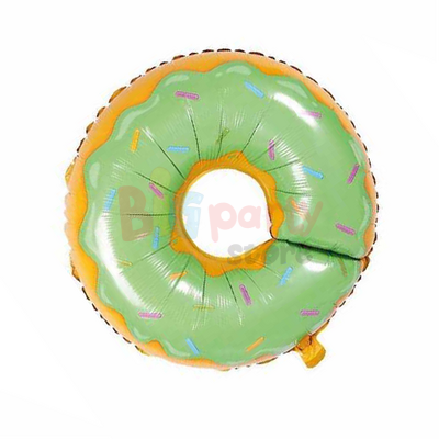 Folyo Balon Donut Yeşil 85 cm - 1