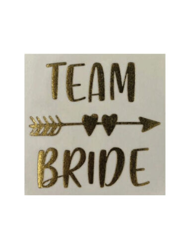 Dövme Team Bride Ok Desenli Altın - 1