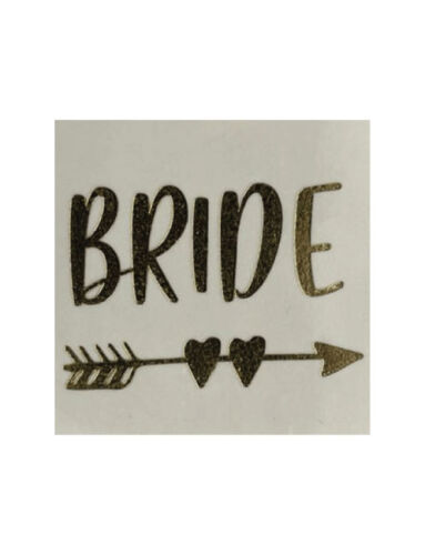 Dövme Bride Ok Desenli Altın - 1