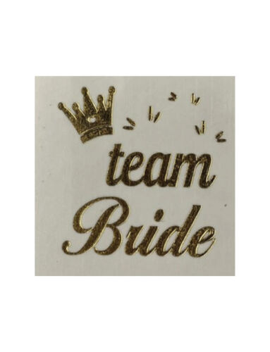 Dövme Team Bride Taç Model Altın - 1