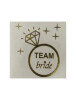 Dövme Team Bride Yüzük Desenli Altın - 1