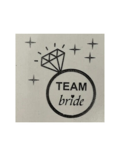 Dövme Team Bride Yüzük Desenli Gümüş - 1