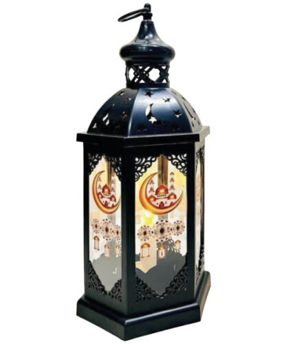 Fener Ledli Siyah Model 43 Cm Lüks Pilli - 