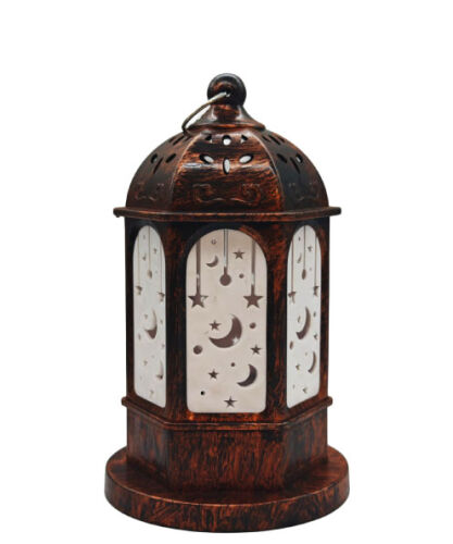 Fener Ledli Tabanlı Eskitme Model 16 Cm Bakır - 