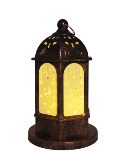 Fener Ledli Tabanlı Eskitme Model 16 Cm Bakır - 4