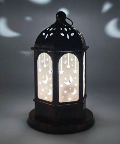 Fener Ledli Tabanlı Eskitme Model 16 Cm Bakır - 3