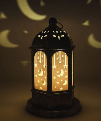 Fener Ledli Tabanlı Eskitme Model 16 Cm Gümüş - 3