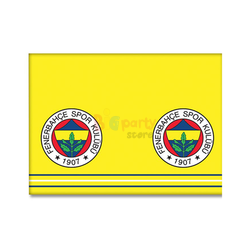 Lisanslı Fenerbahçe Plastik Masa Örtüsü 120 x 180 Cm - 1