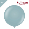 Lateks Retro Balon 24 inç Fırtına Mavisi (Storm) - 1