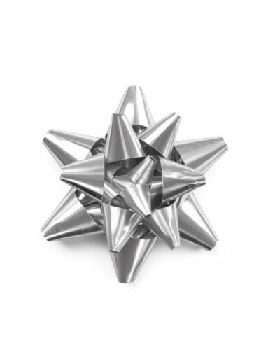 Fiyonk Süs Metalik Gümüş 100 Parça - 