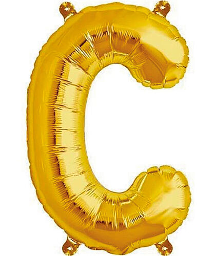 Folyo Balon 100 Cm Gold Harf C - 