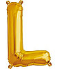 Folyo Balon 100 Cm Gold Harf L - 1