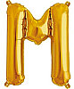 Folyo Balon 100 Cm Gold Harf M - 1