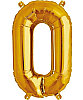 Folyo Balon 100 Cm Gold Harf O - 1