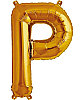 Folyo Balon 100 Cm Gold Harf P - 1