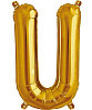 Folyo Balon 100 Cm Gold Harf U - 1