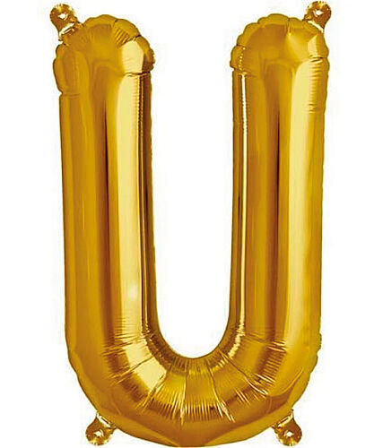 Folyo Balon 100 Cm Gold Harf U - 