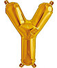 Folyo Balon 100 Cm Gold Harf Y - 1
