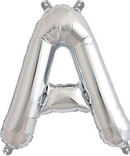Folyo Balon 100 Cm Gümüş Harf A - 