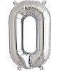 Folyo Balon 100 Cm Gümüş Harf O - 1