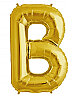 Folyo Balon 40 Cm Gold Harf B - 1