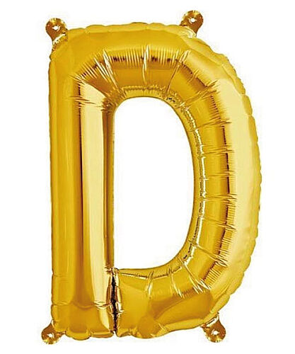 Folyo Balon 40 Cm Gold Harf D - 