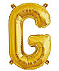 Folyo Balon 40 Cm Gold Harf G - 1