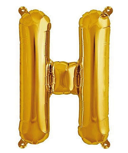 Folyo Balon 40 Cm Gold Harf H - 