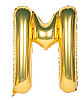 Folyo Balon 40 Cm Gold Harf M - 1