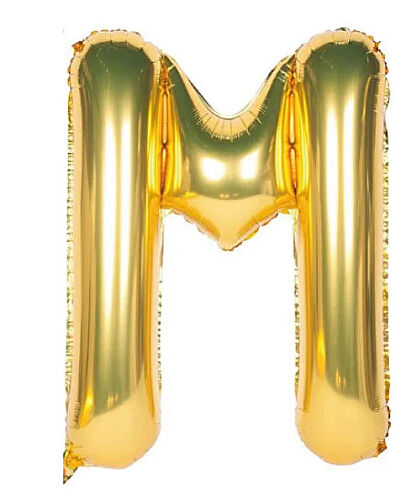Folyo Balon 40 Cm Gold Harf M - 