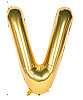Folyo Balon 40 Cm Gold Harf V - 1