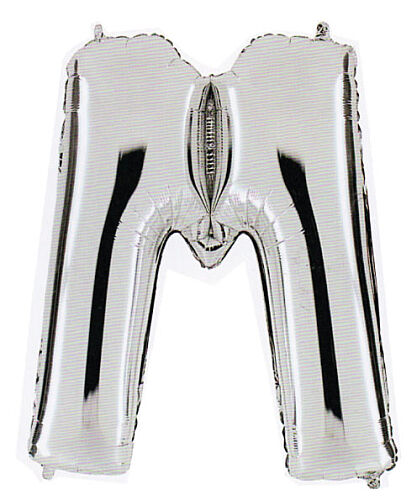 Folyo Balon 40 Cm Gümüş Harf M - 