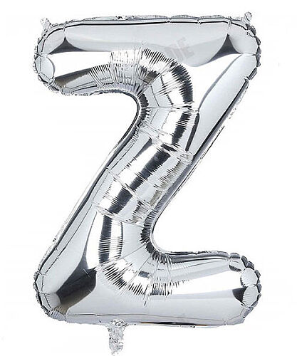 Folyo Balon 40 Cm Gümüş Harf Z - 