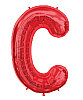 Folyo Balon 40 Cm Kırmızı Harf C - 1