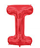 Folyo Balon 40 Cm Kırmızı Harf I - 1