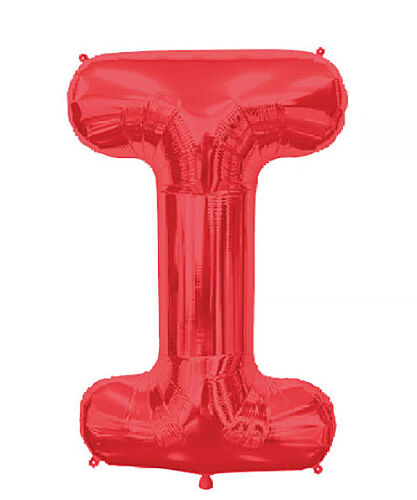 Folyo Balon 40 Cm Kırmızı Harf I - 