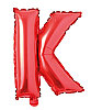 Folyo Balon 40 Cm Kırmızı Harf K - 1
