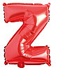 Folyo Balon 40 Cm Kırmızı Harf Z - 1