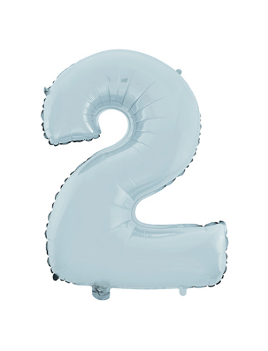 Folyo Balon 66 Cm Mavi Rakam 2 - 