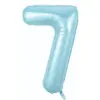Folyo Balon 76 Cm Mavi Rakam 7 - 1