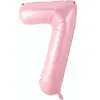 Folyo Balon 76 Cm Pembe Rakam 7 - 1