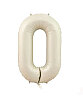 Folyo Balon 82 Cm (32'') Krem Rakam 0 - 1