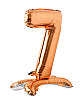 Folyo Balon Ayaklı 70 cm Rose Gold Rakam 7 - 1