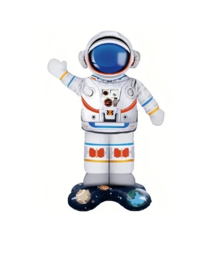 Folyo Balon Ayaklı Astronot Model 88 Cm - 1