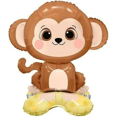 Folyo Balon Ayaklı Maymun - 