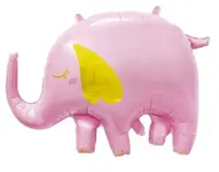 Folyo Balon Bebek Fil Pembe - 1