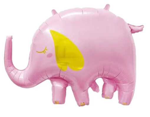 Folyo Balon Bebek Fil Pembe - 