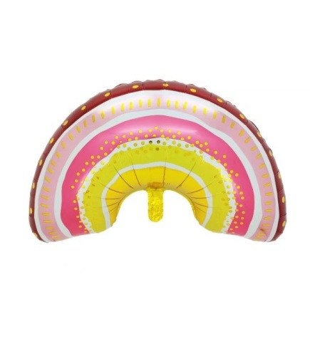 Folyo Balon Boho Gökkuşağı 65x50 Cm - 