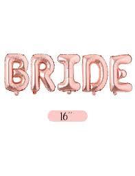 Folyo Balon Bride Rose Gold Set 16 İnç - 